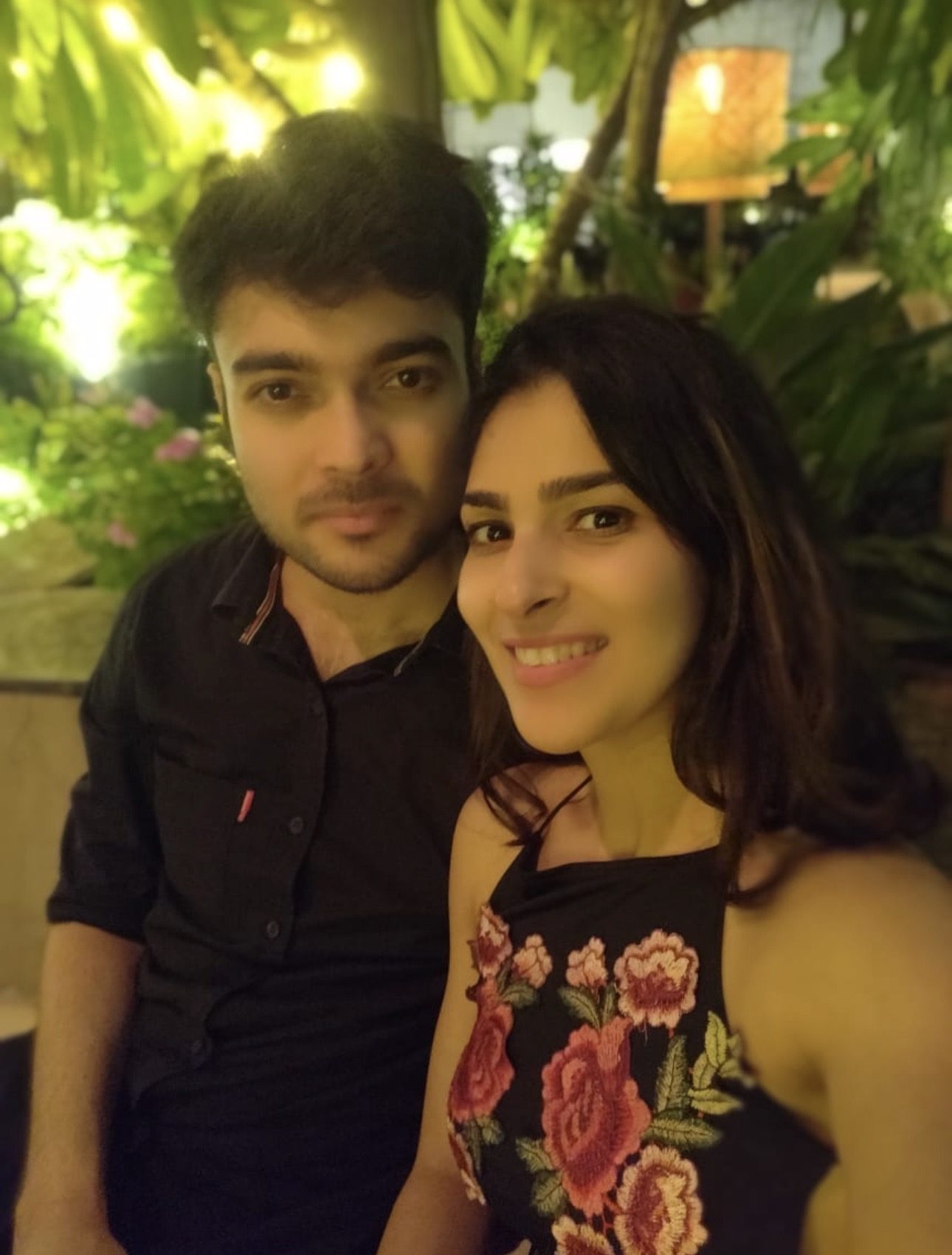 Shruti Sethi and her husband Jas, together